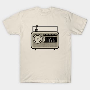 Classic tube radio T-Shirt